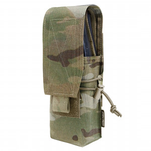Подсумок на 1-2 магазина АК с эласт.жгутом, облегченный вер.3 FASTCLIP MOLLE SYSTEM