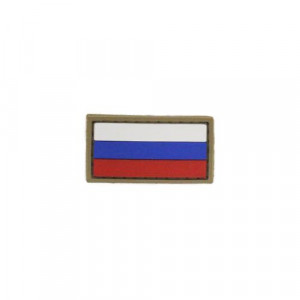 Патч ПВХ Флаг России MINI (25х45 мм)